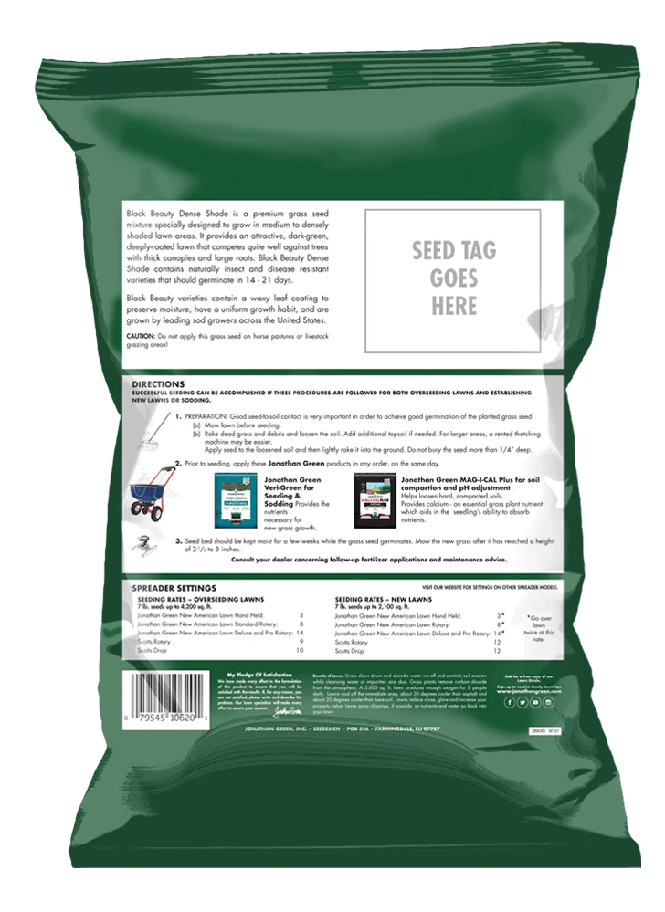 (6014) Black Beauty Dense Shade Grass Seed (per lb) - Image 2