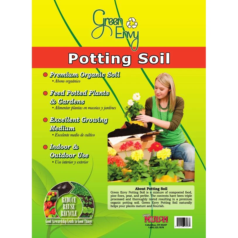 #1603 - Green Envy Potting Mix (.65 CF) - Image 2