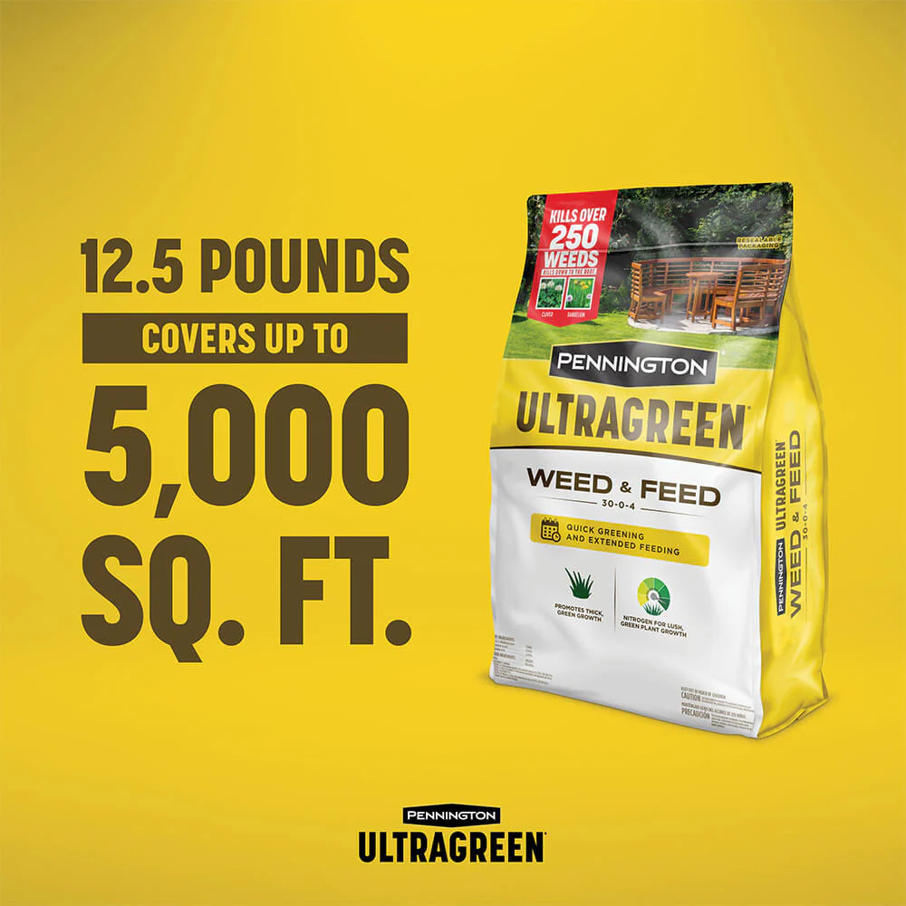 (6916) - Pennington Ultra Green Weed and Feed 12.5lb - Image 4