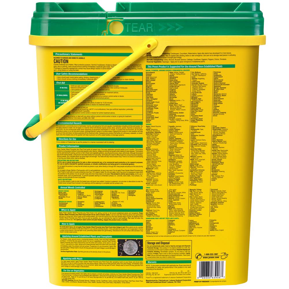 (681) - Preen N Green Fertilizer 16lb - Image 2