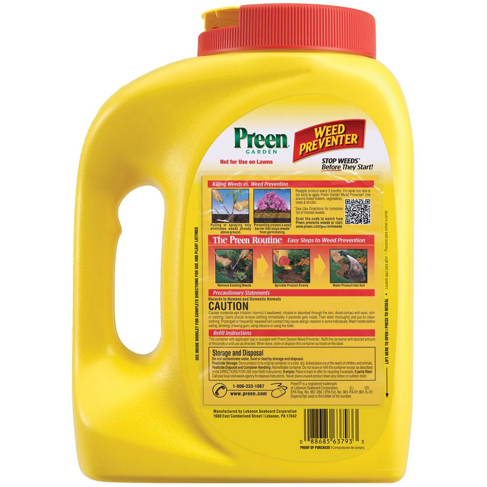 #852 - Preen Weed Preventer 5.625lb - Image 2